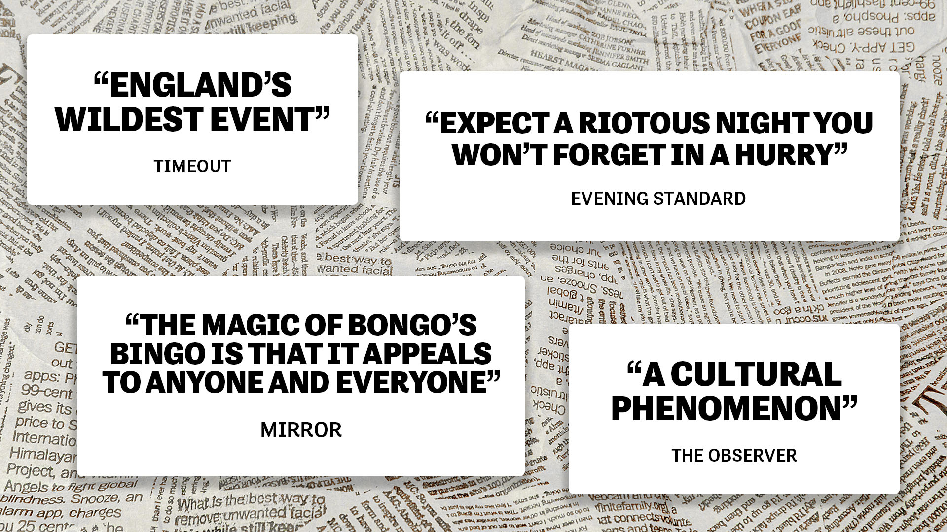 bongos bingo